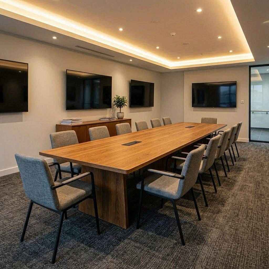 远程会议连续开启让写字楼办公员工休闲区设置偏离计划时外贸企业该怎样纠偏